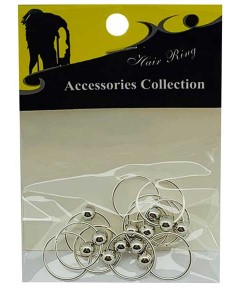 Accessories Collection Hair Ring 60669 Silver