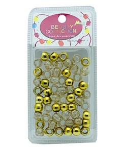 Beauty Collection Magic Hair Beads MET2GOL
