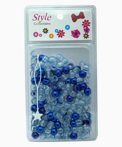 Style Collection Hair Beads BD008 Blue
