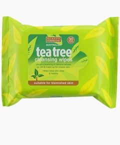 Beauty Formulas Tea Tree Cleansing Wipes