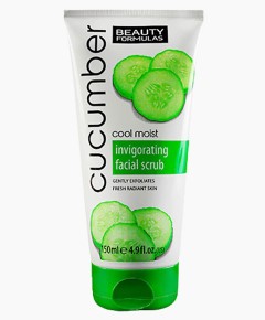 Beauty Formulas Cool Moist Cucumber Invigorating Facial Scrub