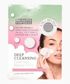 Beauty Formulas Deep Cleansing Foaming Pocket Pad