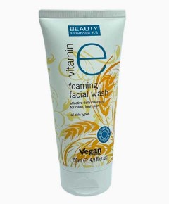 Beauty Formulas Vitamin E Foaming Facial Wash