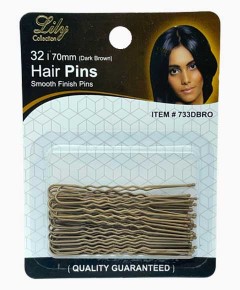 Lily Collection Hair Bun Pins 733DBRO