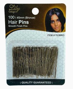 Lily Collection Hair Bun Pins 763BRO