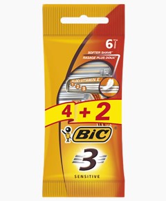 BIC Sensitive Shave Razor With Aloe And Vitamin E