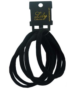 Lily Collection Black Pony Tailer EB145BK