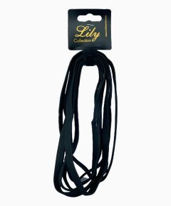Lily Collection Long Elastic Headband Black RS161NBK