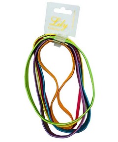 Lily Collection Shiny Neon Long Elastic Head Band RS161