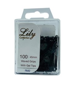 Lily Black Bob Pins RM2