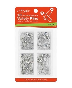 Magic Collection Safety Pins No Color