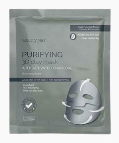 Purifying 3D Clay Mask With Activated Charcoal