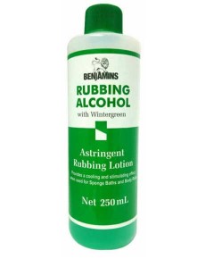 Rubbing Alcohol With Wintergreen