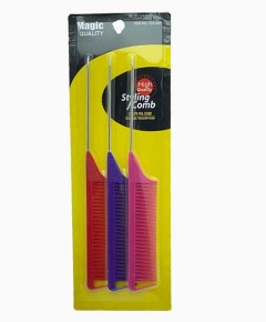 3 Pc Pin Tail Comb TC4 Assorted