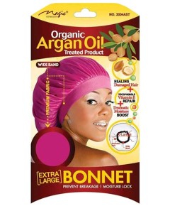 Magic Collection Organic Argan Oil Treated Product Bonnet 3004AST