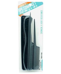 Magic Collection Mixed Comb Set 4Pcs