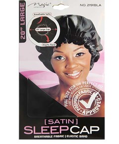 Magic Collection Satin Sleep Cap  2191BLA