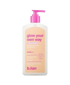 Glow Your Own Way Express Darkest Self Tan Lotion