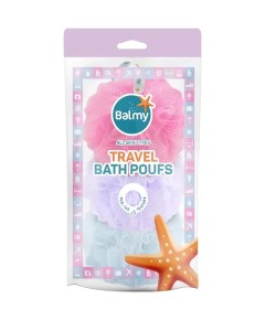 Balmy Travel Bath Poufs