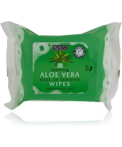 Beauty Formulas Aloe Vera Make Up Remover Wipes With Hyaluronic Acid