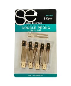 Salon Essential Metal Gold Clip In Hair Clip 3112GOL