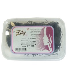 Lily Black Bob Pins FP 015
