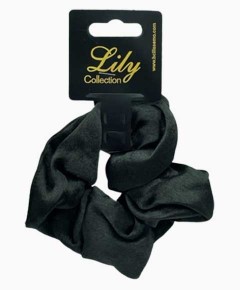 Lily Collection Pony Tail Satin Scrunchie RS08BLA
