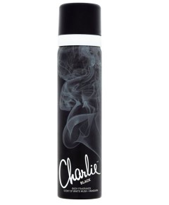 Charlie Black Perfumed Body Fragrance Spray