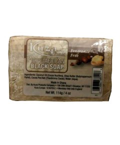 100 Percent African Black Soap Fragrance Free