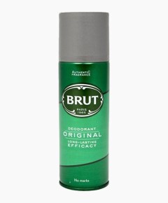 Brut Original Long Lasting Efficacy Deodorant Spray