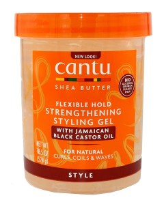 Cantu Shea Butter Strengthening Styling Gel With Jamaican Black Castor Oil
