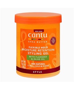 Cantu Shea Butter Moisture Retention Styling Gel With Flaxseed And Olive Oil