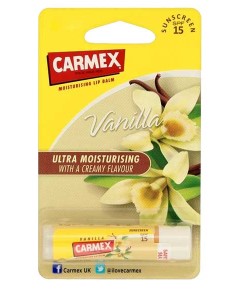 Carmex Moisturising Lip Balm Stick Vanilla