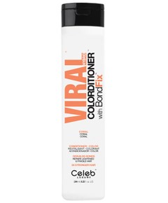 Viral Hybrid Coral Colorditioner With Bondfix Conditioner