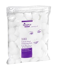 Simply Cotton Wool Cleansing Balls