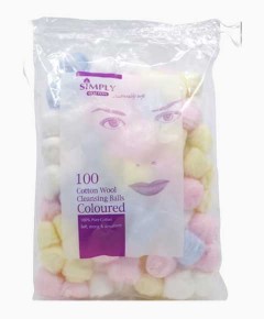 Simply Cotton Wool Cleansing Balls Assorted