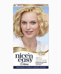 Nice N Easy Permanent Hair Color 10B Extra Light Beige Blonde