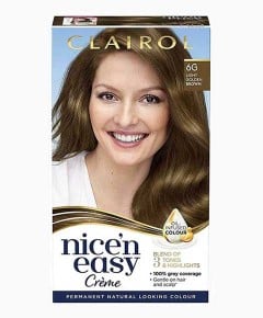 Nice N Easy Creme Permanent Color 6G Light Golden Brown