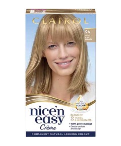 Nice N Easy Permanent Hair Color 9A Light Ash Blonde