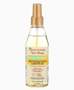 Pure Honey Scalp Refresh Invigorating Leave In Spray