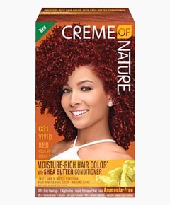 Moisture Rich Hair Color With Shea Butter Conditioner C31 Vivid Red
