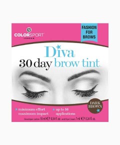 Diva 30 Day Brow Tint Dark Brown