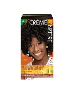 Moisture Rich Hair Color With Shea Butter Conditioner C10 Jet Black