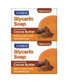 Curalene Glycerin Soap Enriched With Cocoa Butter