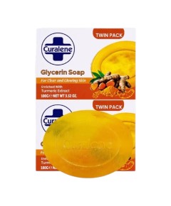Curalene Glycerin Soap Enriched With Turmeric Extract