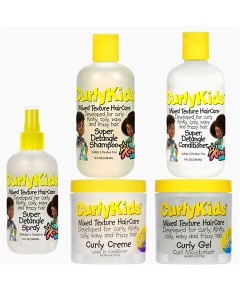 Curly Kids Super Detangle Spray Bundle