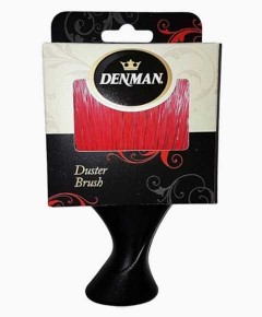 Denman Duster Brush For Hairdressers D78 Black And Red Bristle