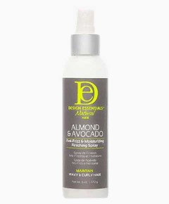 Design Essentials Natural Almond And Avocado Anti Frizz Moisturizing Finishing Spray