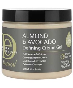 Design Essentials Natural Almond And Avocado Defining Creme Gel