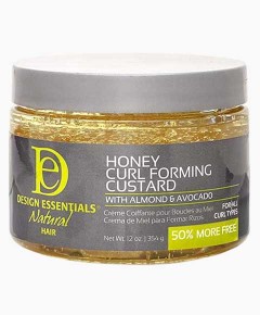 Design Essentials Natural Honey Curl Forming Custard With Almond And Avocado